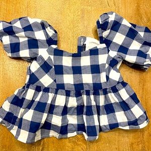 Janie and Jack Gingham Top